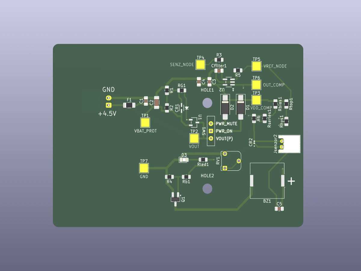 alarmă de ploaie pe baterii